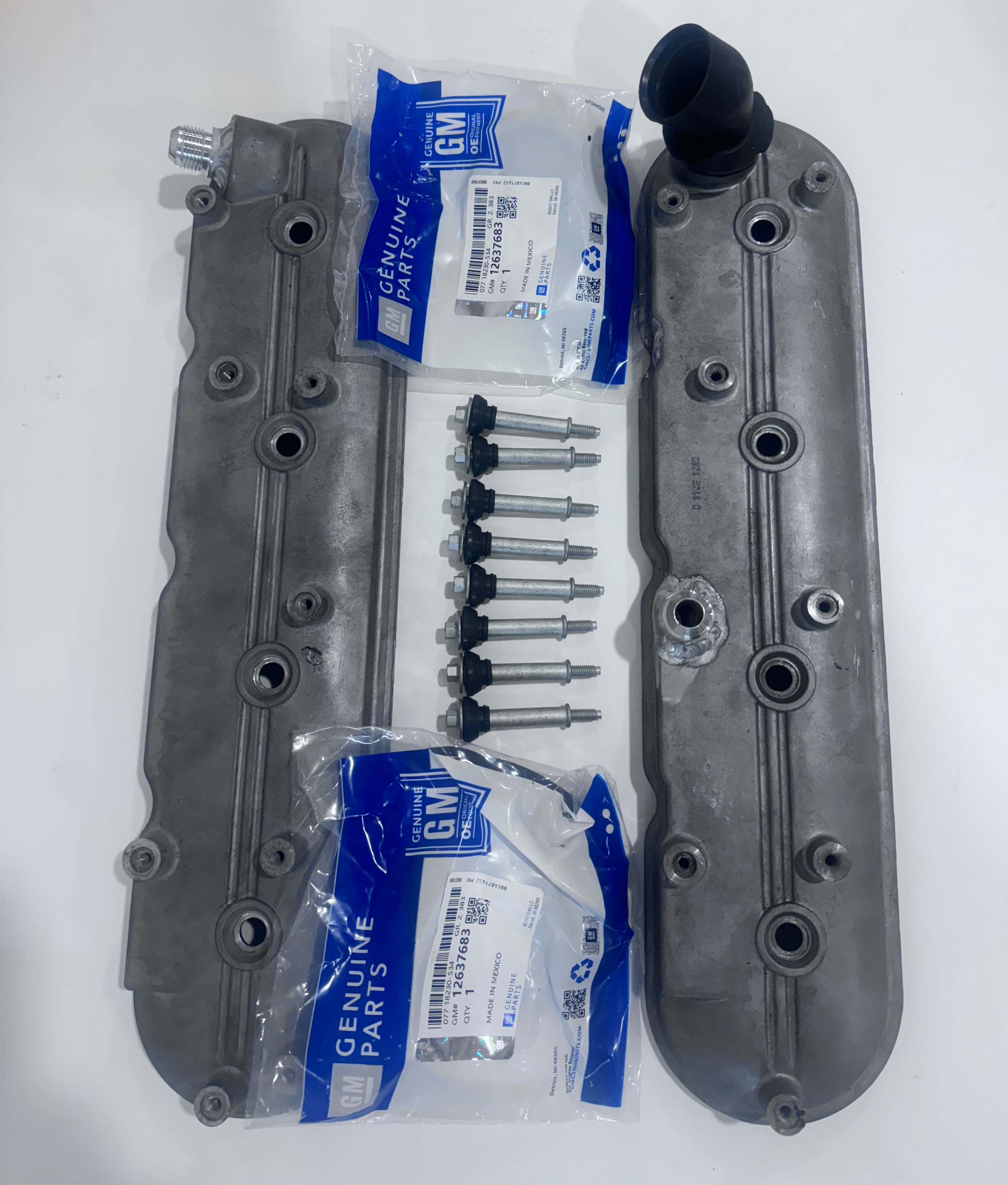 LS Valve Covers - AN10 Breather Fittings Welded On
