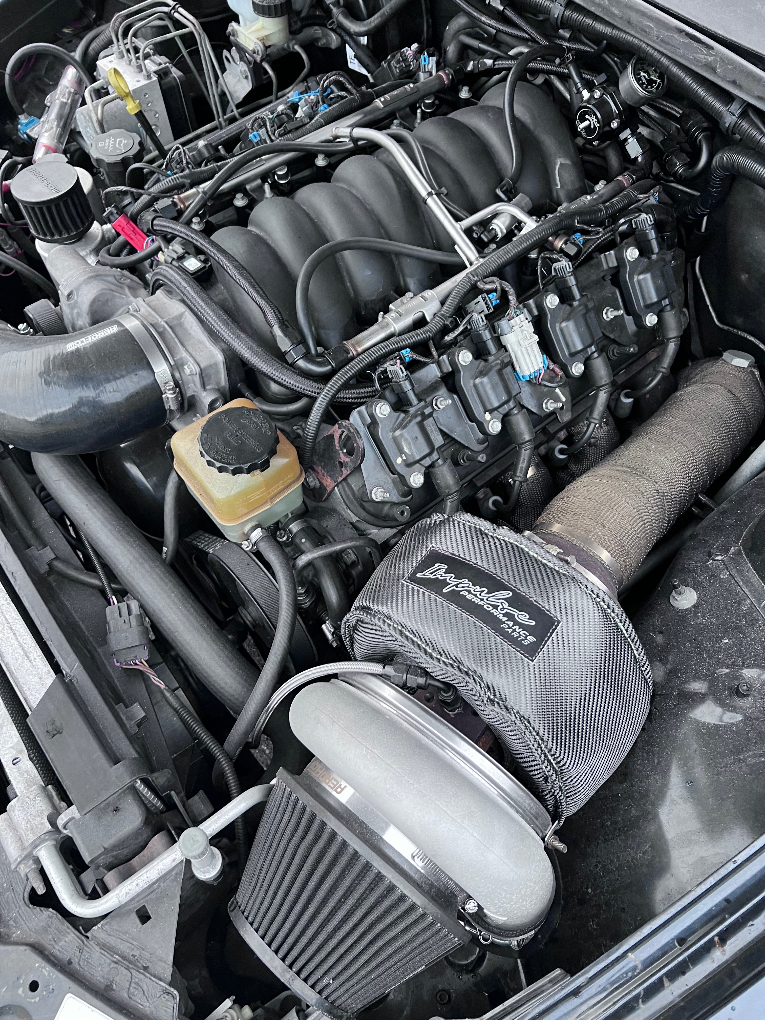 Impulse Turbo Beanie V Band Large Carbon Fibre