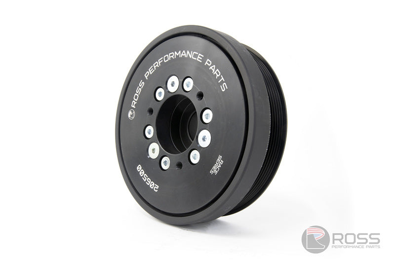 Ross Performance Harmonic Damper, Ford 4.0L Barra, Gold, Std. (167mm pulley Dia.) ROSS-206500GOLD