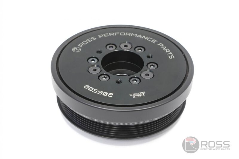 Ross Performance Harmonic Damper, Ford 4.0L Barra, Race, Std. (167mm pulley Dia.) ROSS206-500