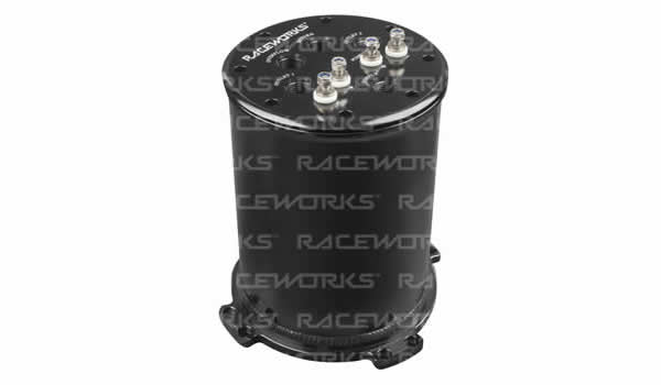Raceworks 2.8L Surge Tank Suits Single/Twin 39MM-40MM Intank Pumps