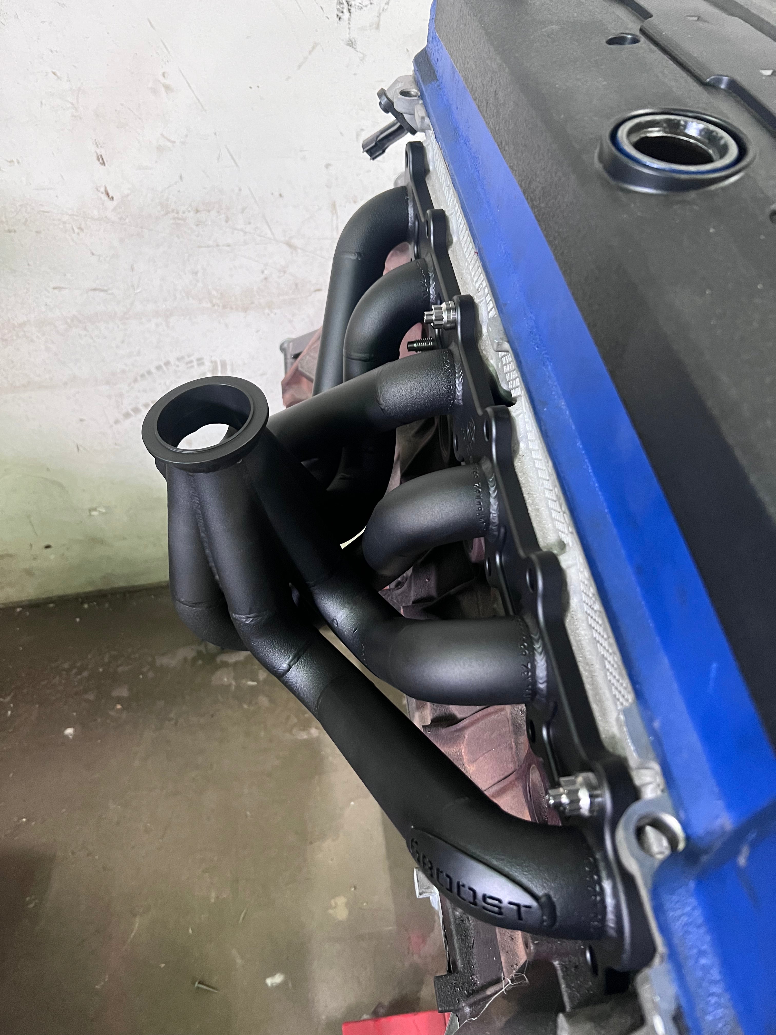 6 Boost Barra BA-FG Turbo Manifold G25/G30/G35 V Band Entry