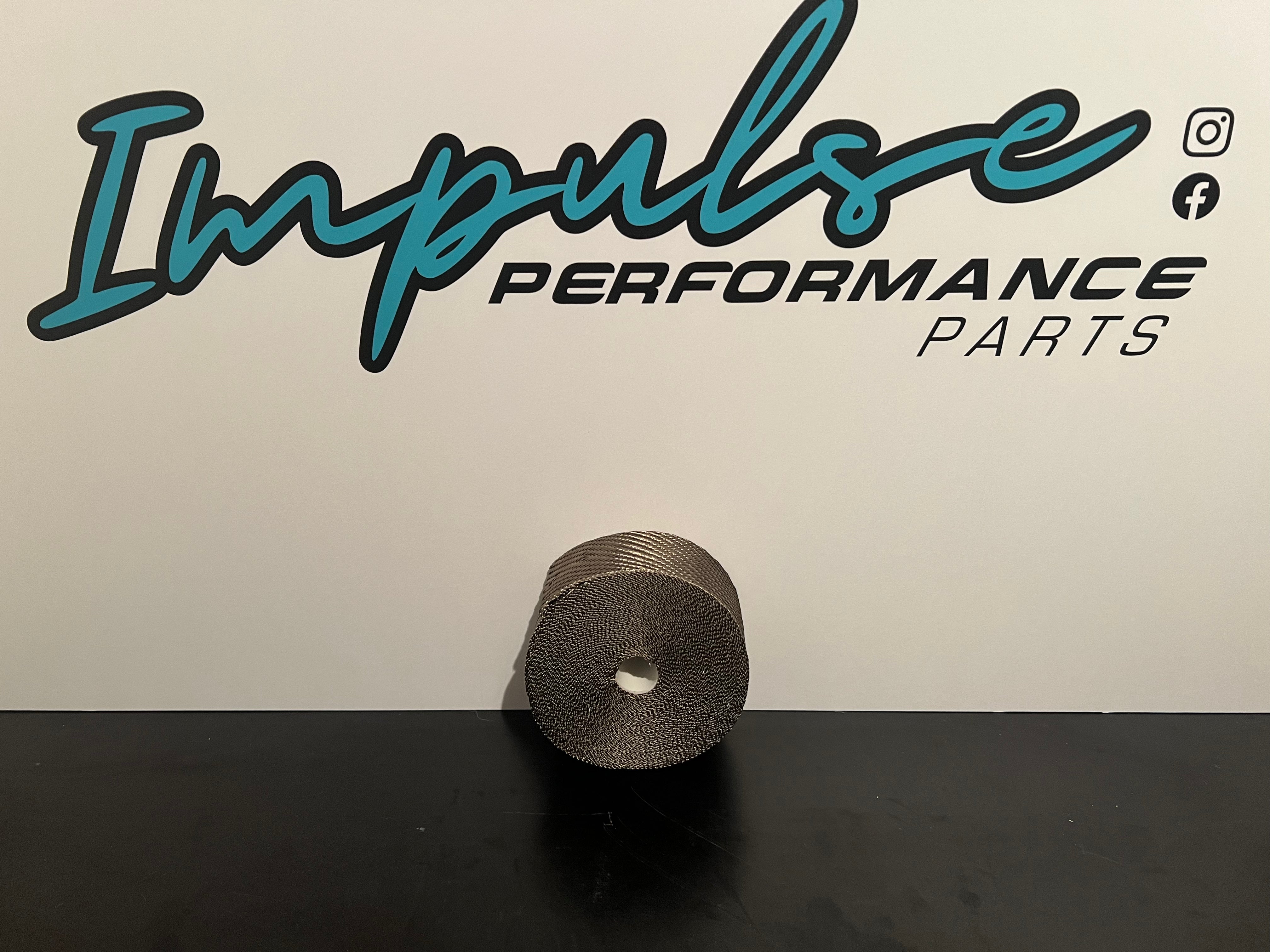 Titanium Heat Wrap 2” x 15m Roll