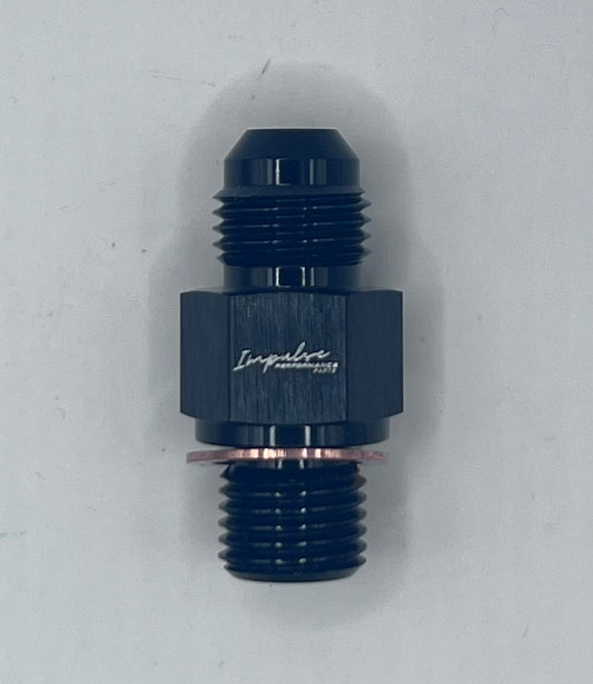 GM TH350, TH400 & 4L60e Transmission Fitting to AN6 (Pair)