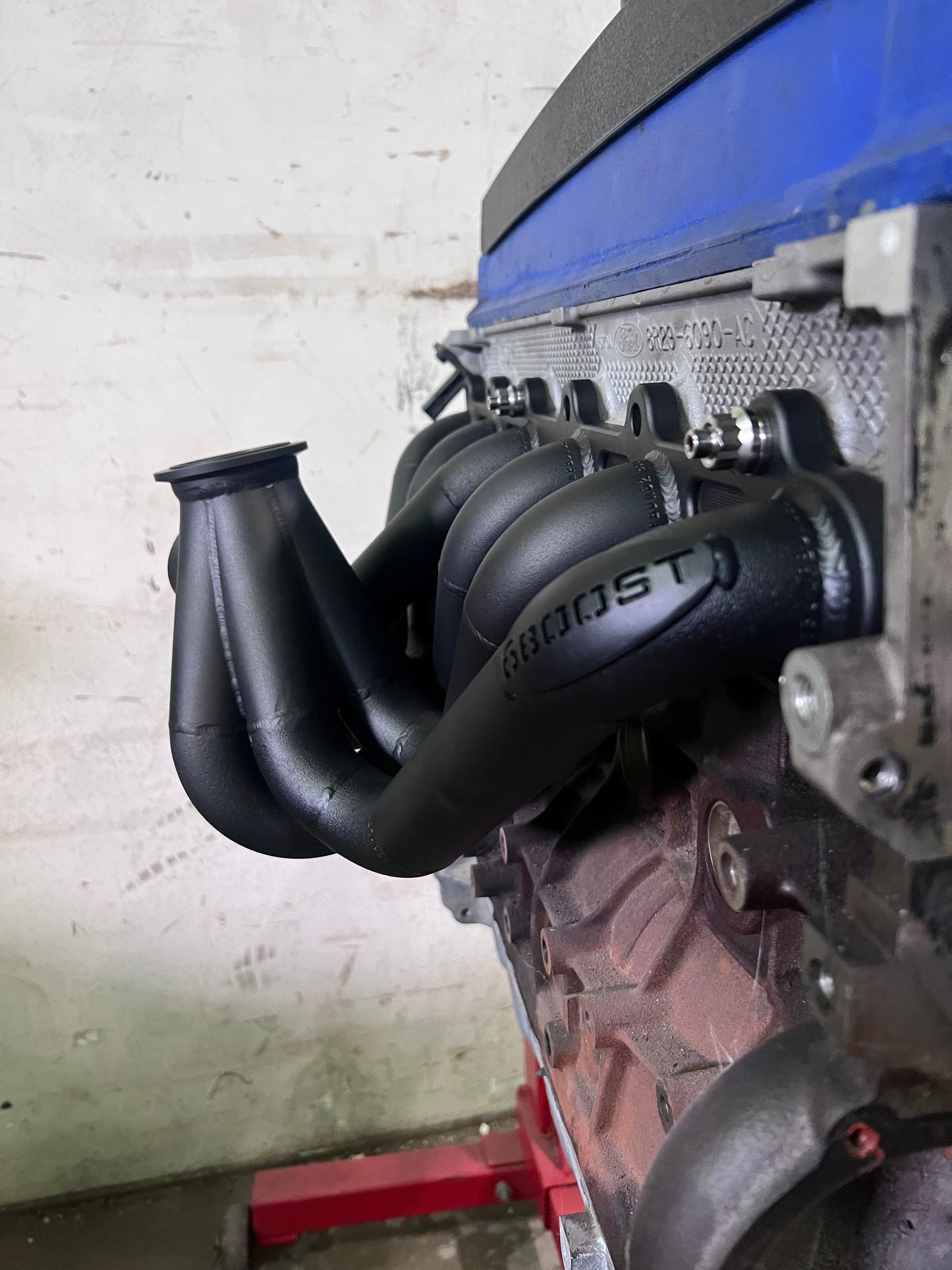 6 Boost Barra BA-FG Turbo Manifold G25/G30/G35 V Band Entry