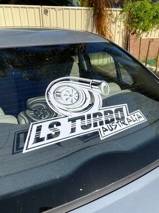 LS Turbo Australia Sticker Large