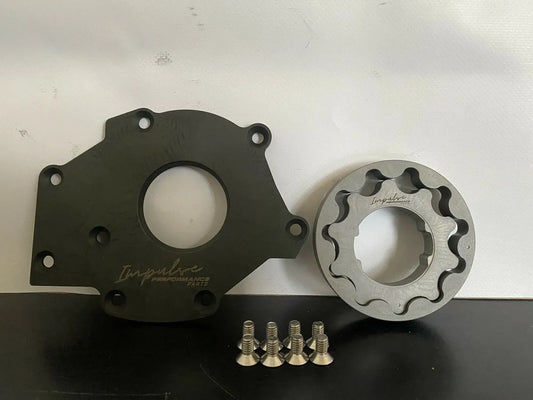 Impulse Performance Parts Barra Oil Pump Gears and Backing Plate